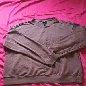 H&M Men's Brown Crewneck Sweater